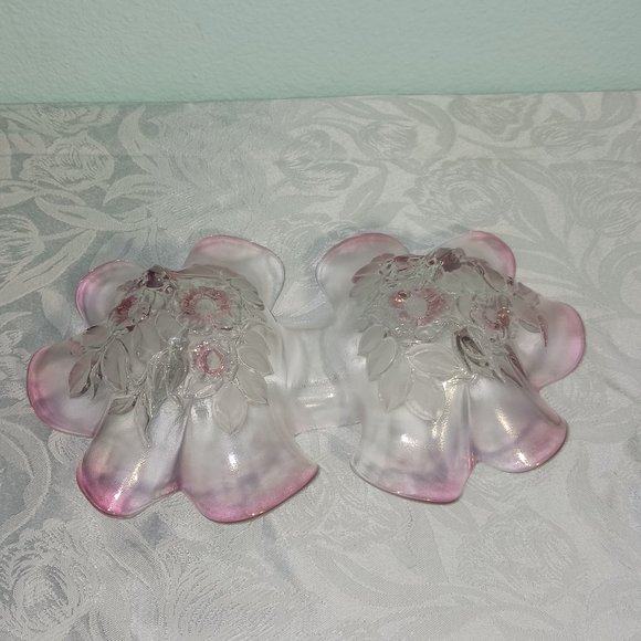 Fluted Double Bowl Serving Dish and Medium Fluted Serving Bowl - Picture 4 of 6